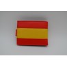 MARISMA: CARTERA AMERICANA CON MONEDERO BANDERA DE ESPAÑA 7278Ñ