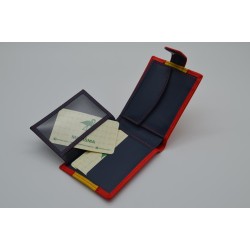 MARISMA: CARTERA AMERICANA CON MONEDERO BANDERA DE ESPAÑA 7278Ñ