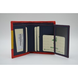 MARISMA: CARTERA TARJETERO CERRADA CON ELÁSTICO BANDERA DE ESPAÑA 7276ÑE