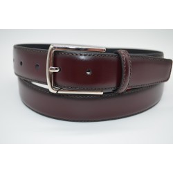 PIERRE CARDIN: CINTURÓN VESTIR HOMBRE 6028-32-Burdeos