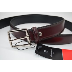 PIERRE CARDIN: CINTURÓN VESTIR HOMBRE 6028-32-Burdeos