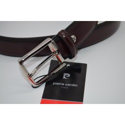 PIERRE CARDIN: CINTURÓN VESTIR HOMBRE 6028-32-Burdeos