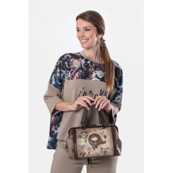 ANEKKE: BOLSO ASA CORTA + BANDOLERA CON BOQUILLA 41701-009