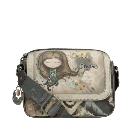 ANEKKE: BANDOLERA CON SOLAPA OVALADA REAL  41703-349