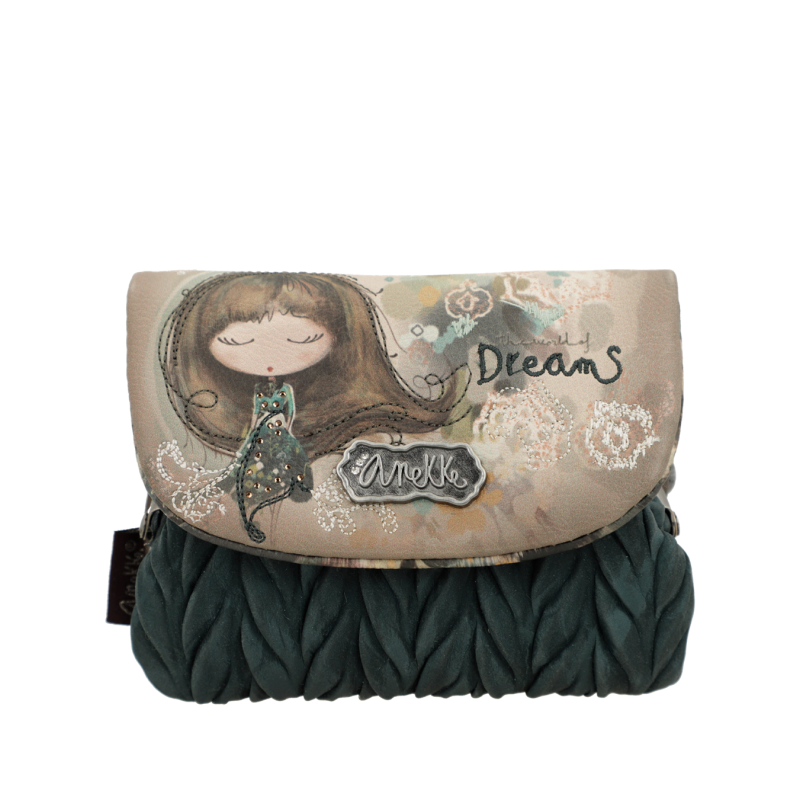 ANEKKE: MONEDERO CON SOLAPA Y BOQUILLA REAL  41709-016