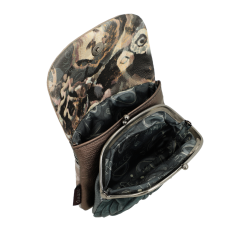 ANEKKE: MONEDERO CON SOLAPA Y BOQUILLA REAL  41709-016