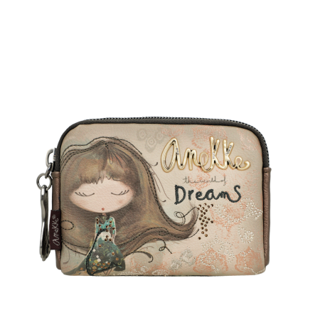 ANEKKE: MONEDERO PEQUEÑO DE CREMALLERA REAL  41709-018