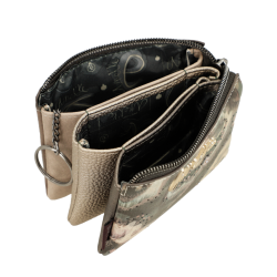 ANEKKE: MONEDERO DE 3 COMPARTIMENTOS MANIFESTO 41719-010