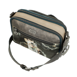 ANEKKE: BANDOLERA 2 COMPARTIMENTOS MANIFESTO 41713-183