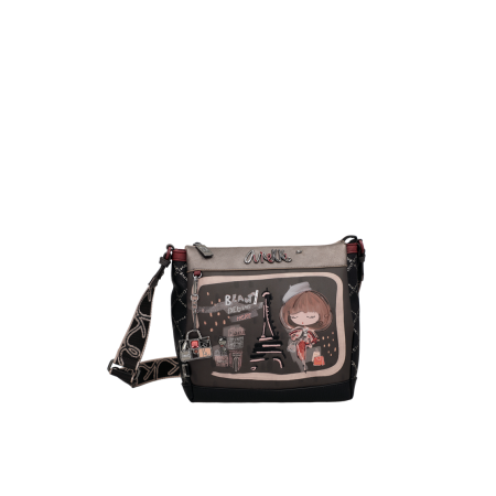 ANEKKE: BOLSO BANDOLERA 3 COMPARTIMENTOS MADEMOISELLE 41803-039