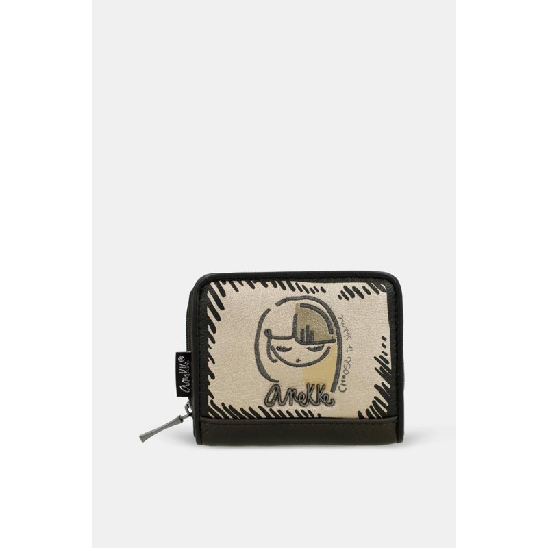 ANEKKE: BILLETERO PEQUEÑO RFID NATURE-KOKO 41869-903
