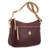 EL POTRO: BOLSO BANDOLERA MUJER EN PIEL VACUNO 1541-OASIS-BURDEOS