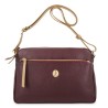 EL POTRO: BOLSO BANDOLERA GRANDE MUJER PIEL 1542-OASIS-BURDEOS