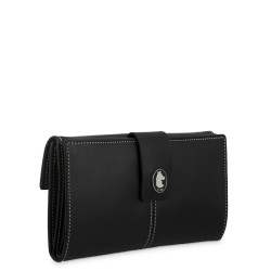 EL POTRO: CARTERA DE MUJER GRANDE EN PIEL VACUNO 4031-NEW-ORIGEN-NEGRO