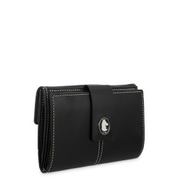 EL POTRO: CARTERA DE MUJER 16 CM EN PIEL VACUNO 4032-NEW-ORIGEN-NEGRO