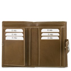 EL POTRO: CARTERA DE MUJER 16 CM EN PIEL VACUNO 4032-NEW-ORIGEN-CUERO