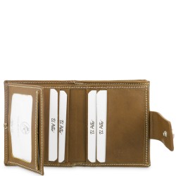 EL POTRO: CARTERA DE MUJER 10 CM EN PIEL VACUNO 4033-NEW-ORIGEN-CUERO