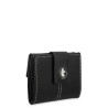 EL POTRO: CARTERA DE MUJER 10 CM EN PIEL VACUNO 4033-NEW-ORIGEN-NEGRA
