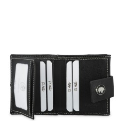 EL POTRO: CARTERA DE MUJER 10 CM EN PIEL VACUNO 4033-NEW-ORIGEN-NEGRA