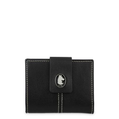 EL POTRO: CARTERA DE MUJER 10 CM EN PIEL VACUNO 4033-NEW-ORIGEN-NEGRA