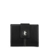 EL POTRO: CARTERA DE MUJER 10 CM EN PIEL VACUNO 4033-NEW-ORIGEN-NEGRA