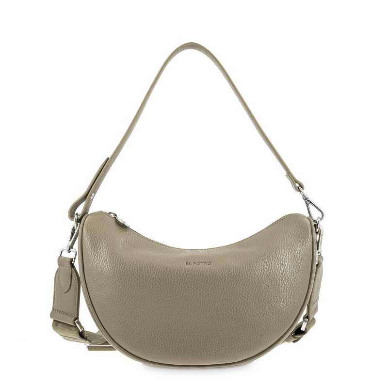 EL POTRO: BOLSO LUNA BANDOLERA MUJER EN PIEL VACUNO 6514-IRIS-TOPO