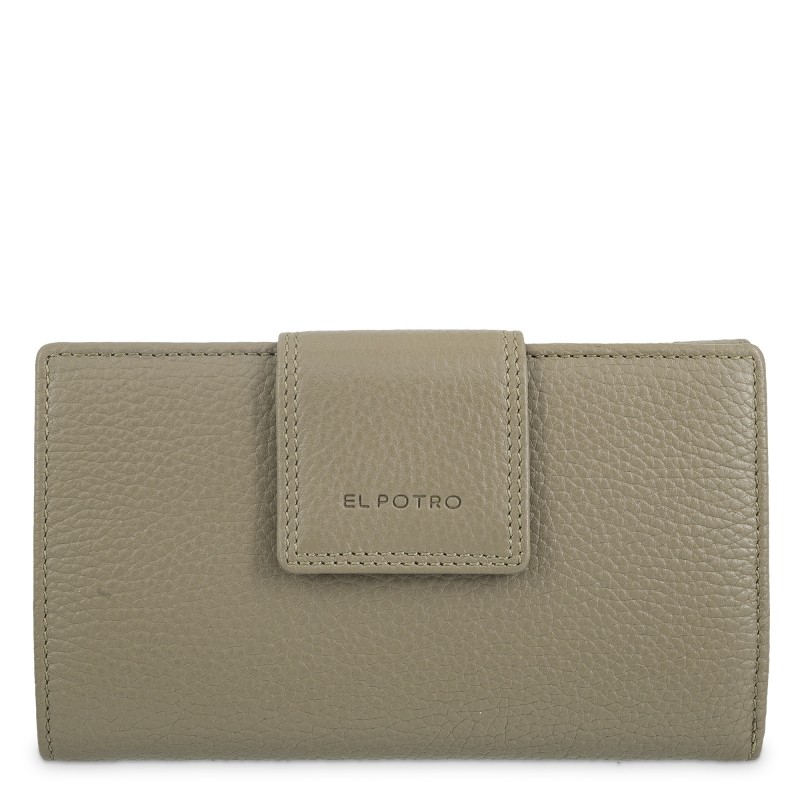 EL POTRO: CARTERA GRANDE MUJER PIEL VACUNO 6520-IRIS-TOPO