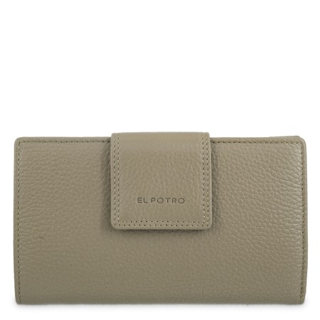 EL POTRO: CARTERA GRANDE MUJER PIEL VACUNO 6520-IRIS-TOPO