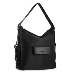 El POTRO: BOLSO TOTE CONVERTIBLE EN MOCHILA MUJER 4804-ELBA-NEGRO