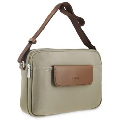 El POTRO: BOLSO BANDOLERA MUJER 4805-ELBA-TAUPE