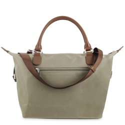 El POTRO: BOLSO MUJER TIPO CESTA PEQUEÑO 4806-ELBA-TAUPE
