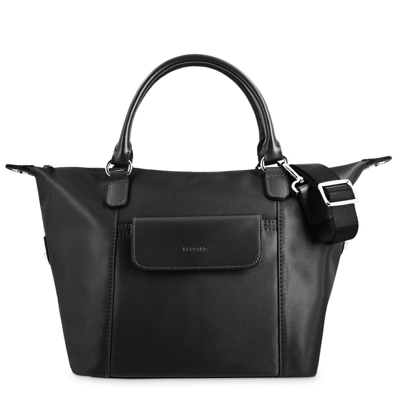 El POTRO: BOLSO MUJER TIPO CESTA PEQUEÑO 4806-ELBA-NEGRO