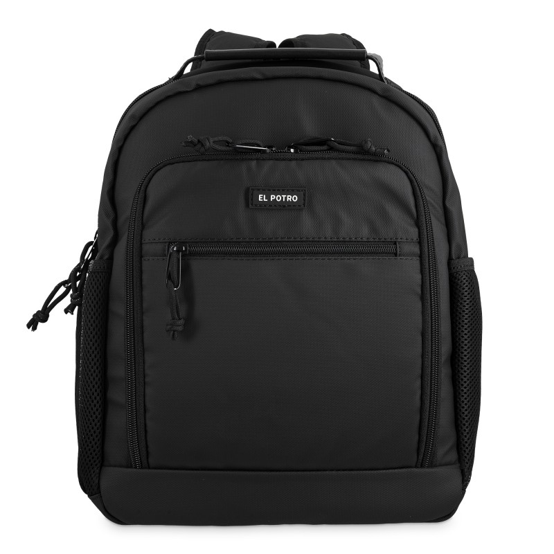 POTRO: MOCHILA MEDIANA 74230-NEW SPORT-NEGRA