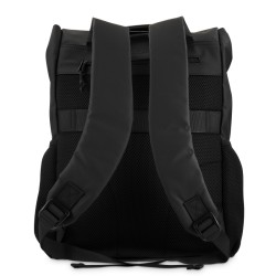 POTRO: MOCHILA SOLAPA GRANDE 74220-NEW SPORT-NEGRA