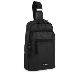 POTRO: BOLSO BANDOLERA JAMONERO 74224-NEW SPORT-NEGRO