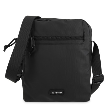 POTRO: BOLSO BANDOLERA HOMBRE 24 CM. 74226-NEW SPORT-NEGRO
