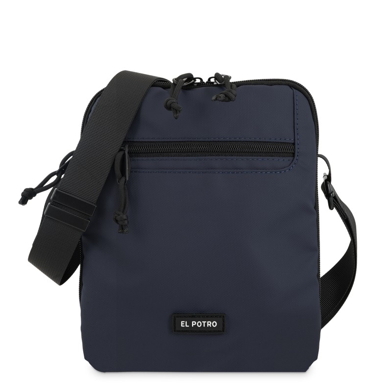 POTRO: BOLSO BANDOLERA HOMBRE 23 CM. 74222-NEW SPORT-AZUL