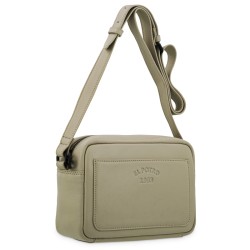 EL POTRO: BOLSO BANDOLERA PEQUEÑO DE PIEL VACUNO 6701-BARI-TAUPE