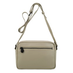EL POTRO: BOLSO BANDOLERA PEQUEÑO DE PIEL VACUNO 6701-BARI-TAUPE