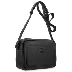 EL POTRO: BOLSO BANDOLERA PEQUEÑO DE PIEL VACUNO 6701-BARI-NEGRO