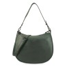 EL POTRO: BOLSO HOBO CON BANDOLERA DE PIEL VACUNO 6706-BARI-VERDE