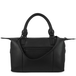 EL POTRO: BOLSO CESTA CON BANDOLERA DE PIEL VACUNO 6707-BARI-NEGRO