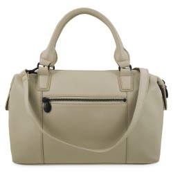 EL POTRO: BOLSO CESTA CON BANDOLERA DE PIEL VACUNO 6707-BARI-TAUPE