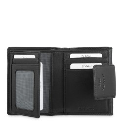 EL POTRO: CARTERA MUJER PEQUEÑA DE PIEL VACUNO 6710-BARI-NEGRA