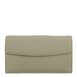 EL POTRO: CARTERA MUJER MEDIANA 16,5 CM. DE PIEL VACUNO 6711-BARI-TAUPE