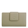 EL POTRO: CARTERA MUJER MEDIANA 16,5 CM. DE PIEL VACUNO 6711-BARI-TAUPE