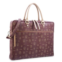 EL POTRO: BOLSO PORTADOCUMENTOS MUJER 2224-VINTAGE-BURDEOS