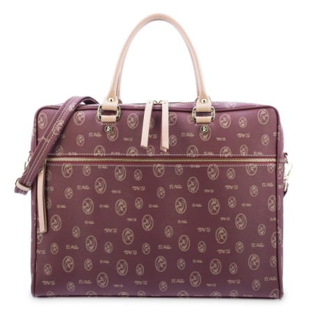 EL POTRO: BOLSO PORTADOCUMENTOS MUJER 2224-VINTAGE-BURDEOS