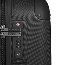 GABOL: MALETA CABINA EXPANDIBLE ABS 4R 123422 BALANCE XP NEGRA