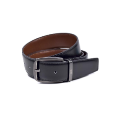 Miguel Bellido: Cinturón reversible 430-32mm negro/cuero